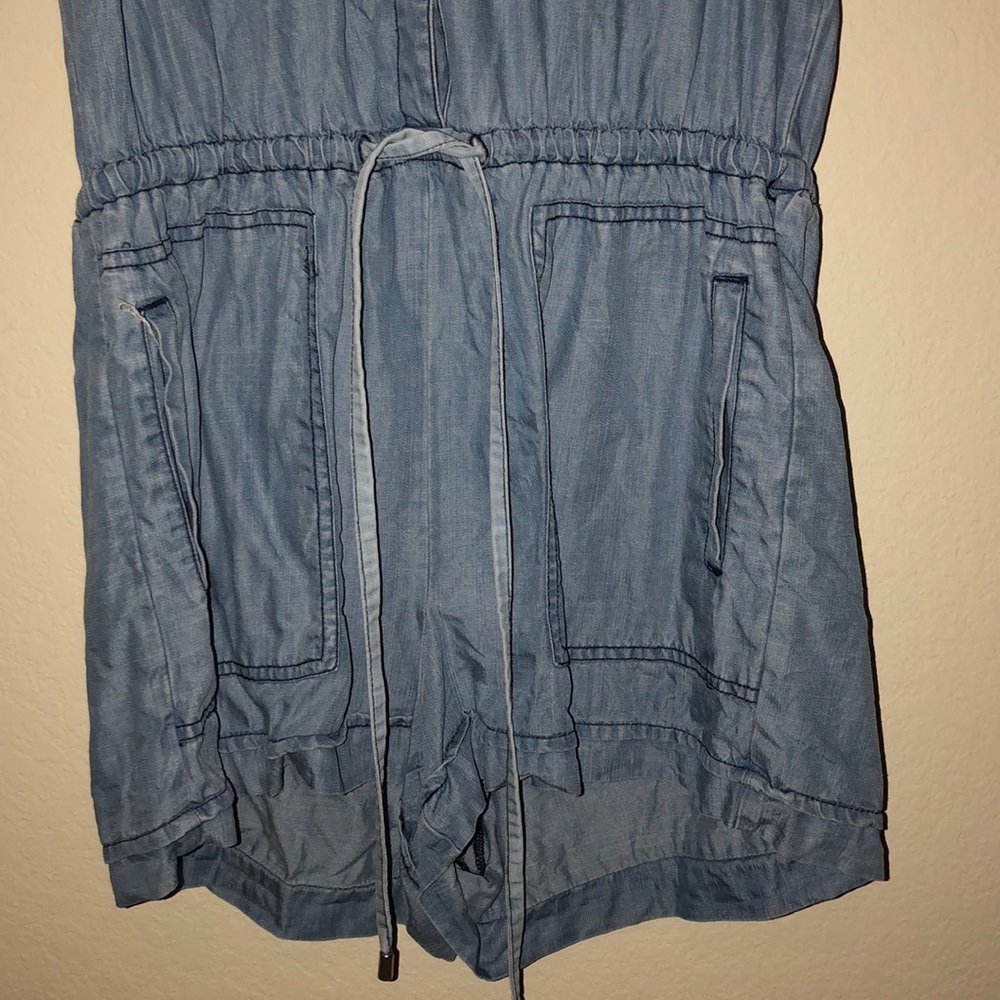 Denim romper - Picture 3 of 4
